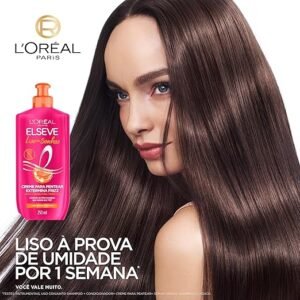 Creme para Pentear L'Oréal Paris Elseve Liso dos Sonhos